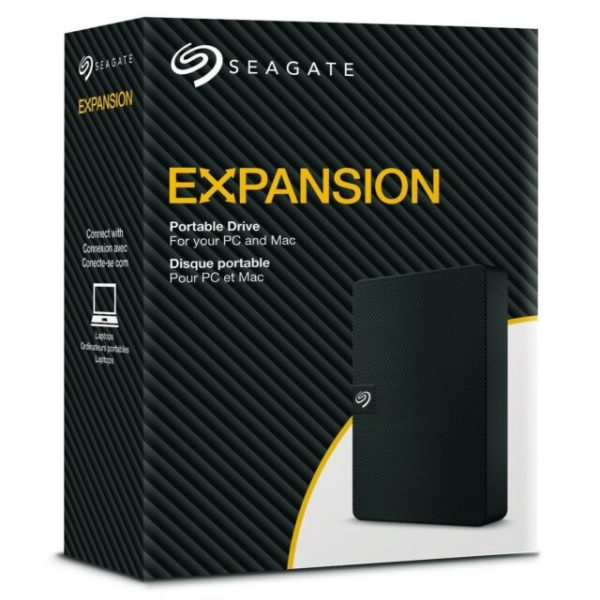 Seagate Portable 2TB External Hard Drive Front View - Tronix Space Nepal