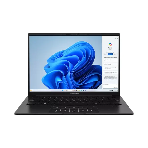 ASUS ZenBook 14 OLED UM3406HA Ryzen 7 8840HS front view premium ultrabook Nepal.