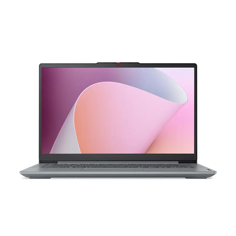Lenovo IdeaPad Slim 3 14AMN8 front view with FHD IPS display