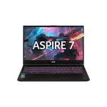 Acer Aspire 7 A715-59G gaming laptop front view showing 144Hz display.