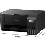Epson L3210 printer ink tank refill closeup