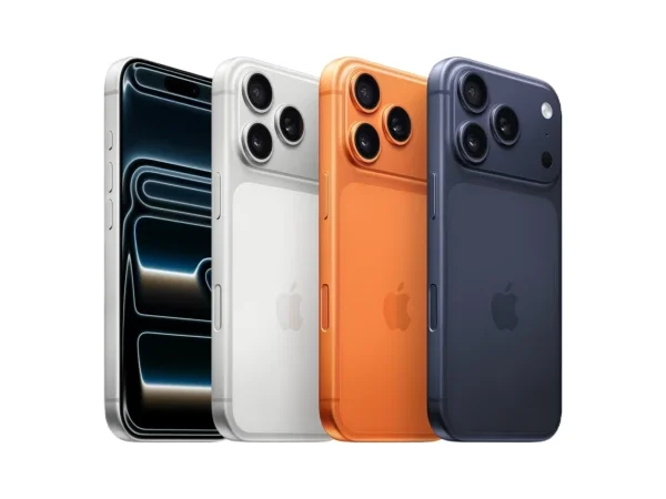 iPhone 17 Pro Max with Apple Intelligence (6.9″ Super Retina XDR (2668 x 1320) OLED Display | 8 RAM |256GB storage | A19 Pro Chip | 6-core CPU & 6-core GPU | IP68 Rated | Face ID | Dual E SIM | 1 Years Authorized Warranty